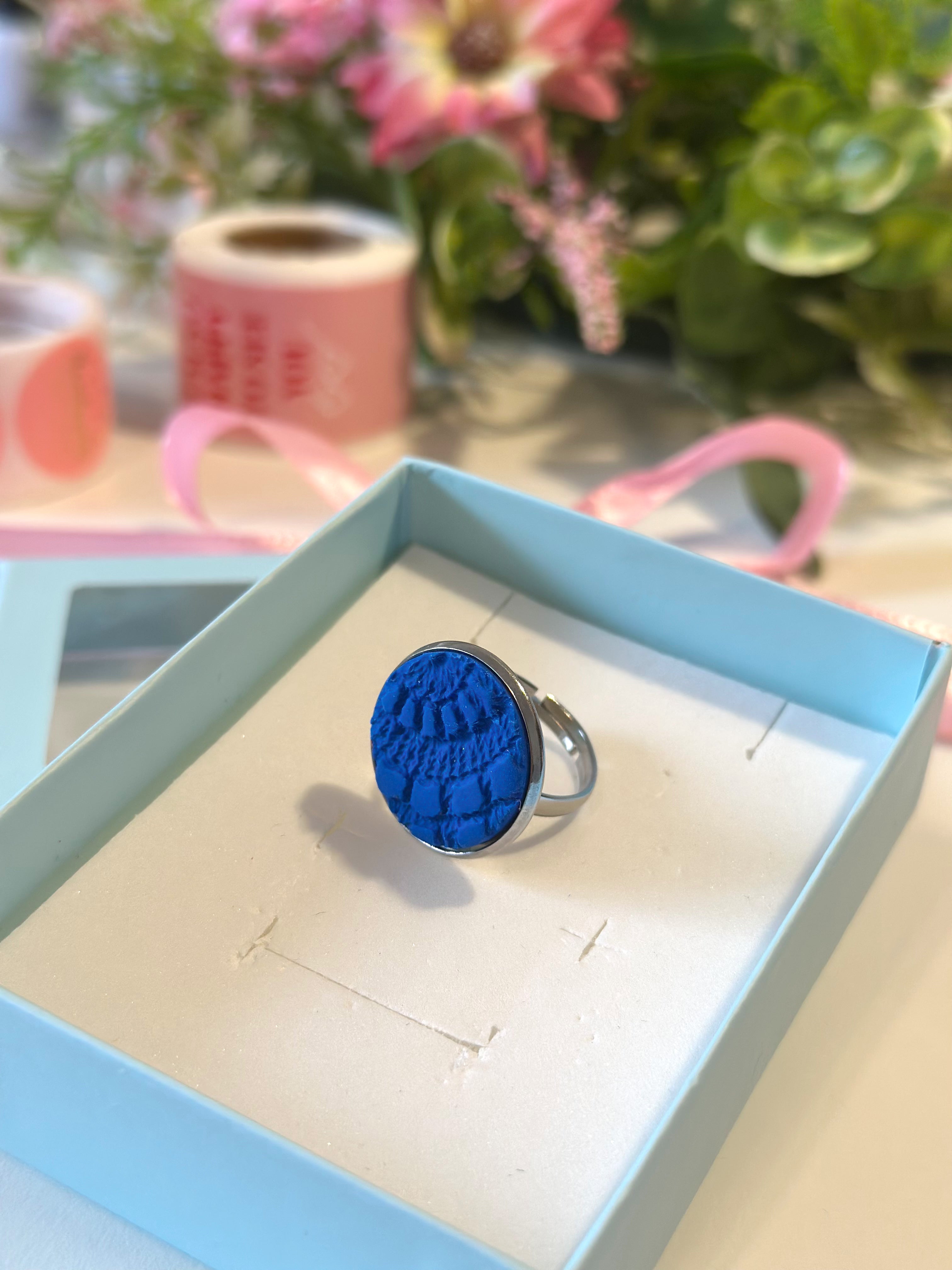 Dark Blue Textured Candy