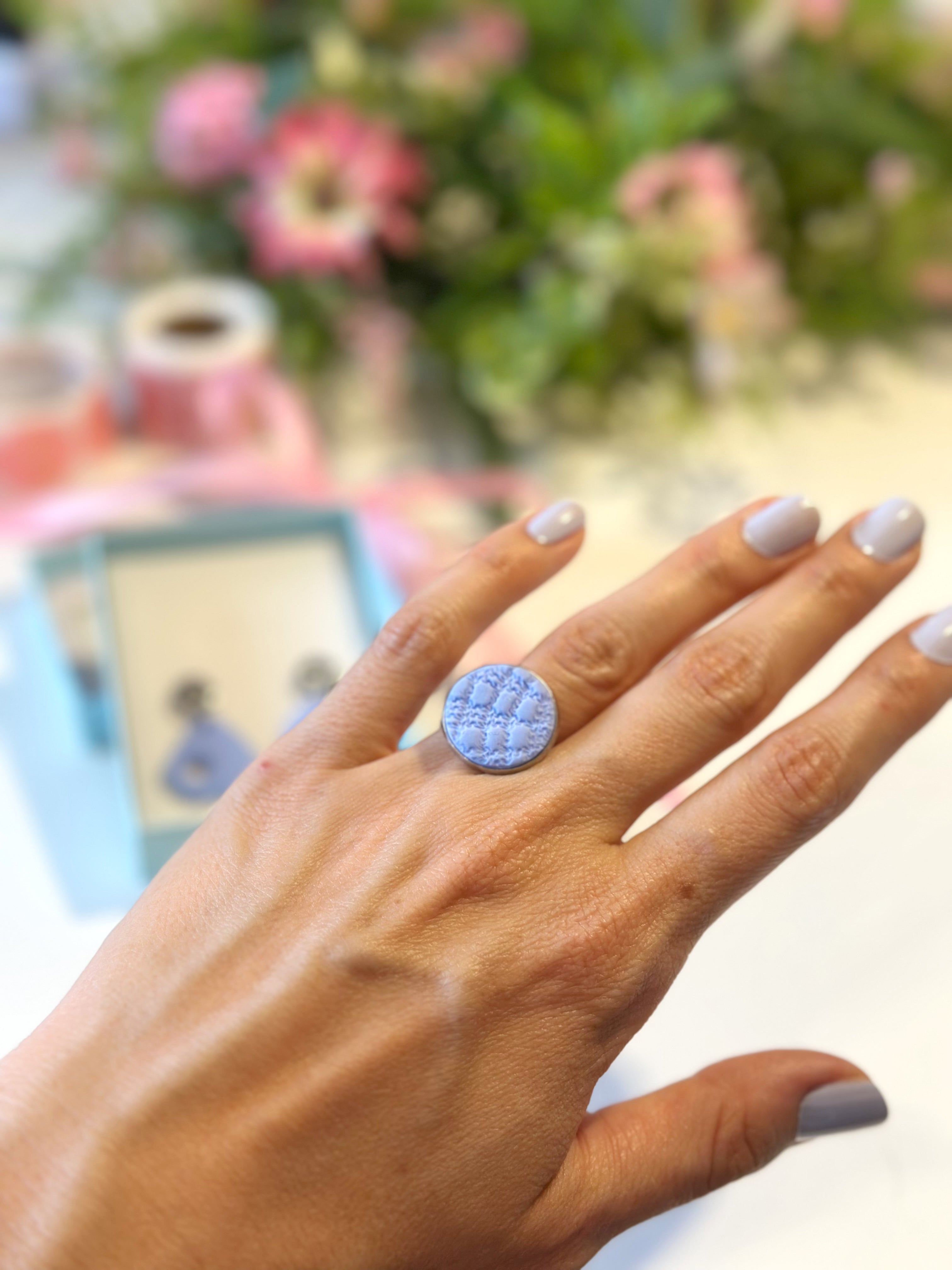Baby Blue Textured Candy