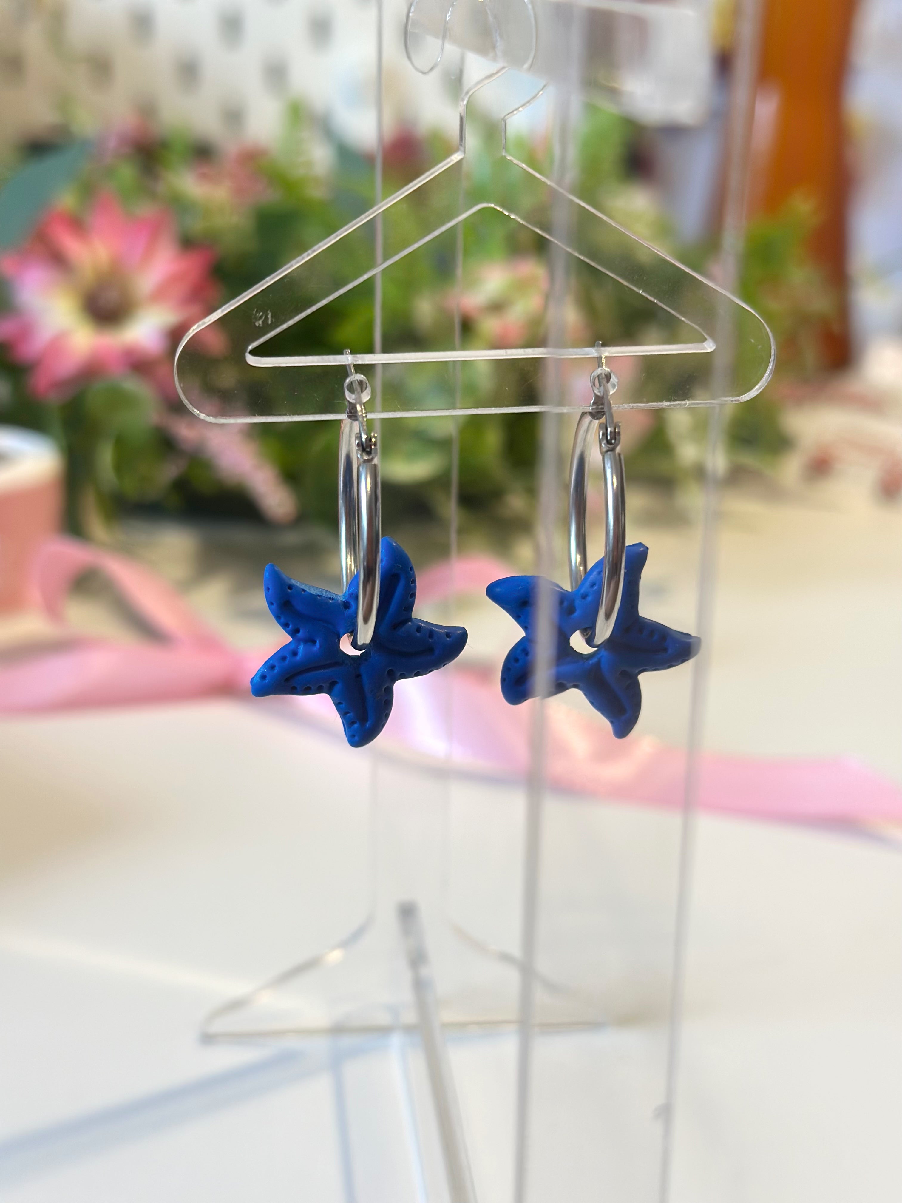 Sea Star Ring - plava (srebrni ring)