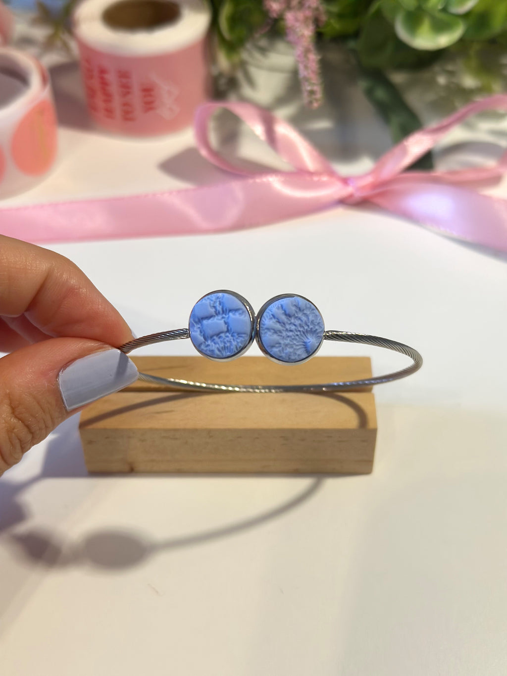 Baby Blue Textured Candy