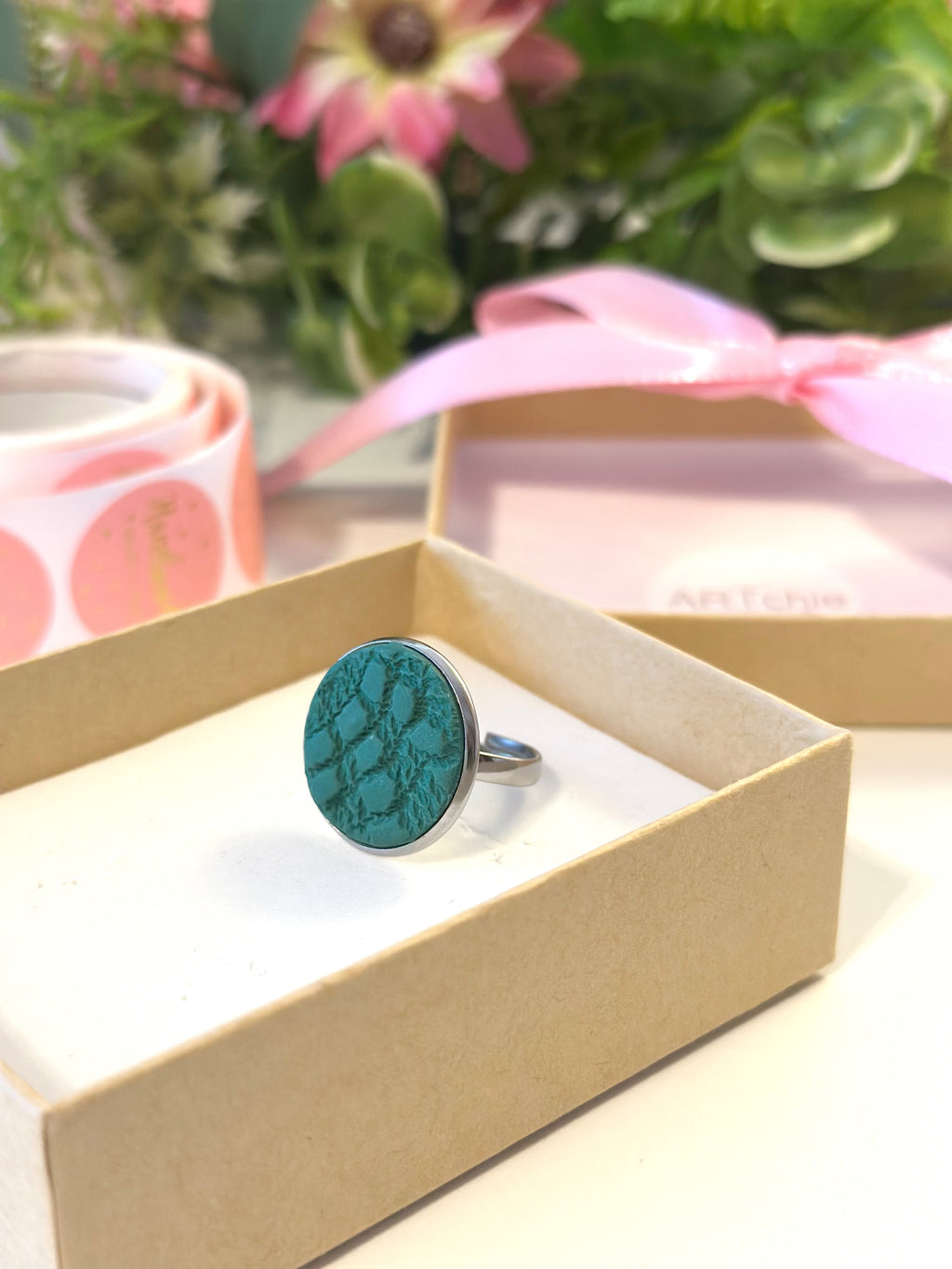 Dark Green Textured Candy