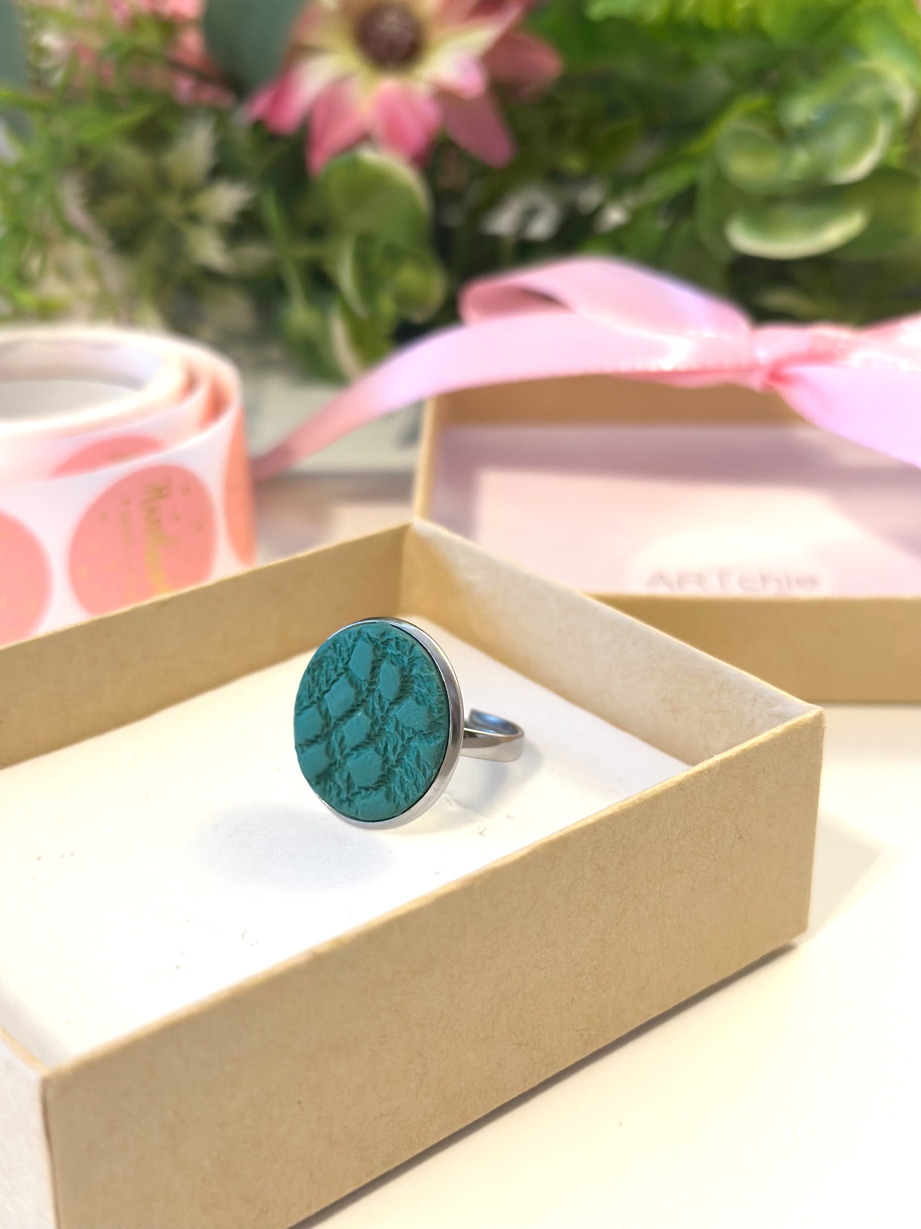 Dark Green Textured Candy