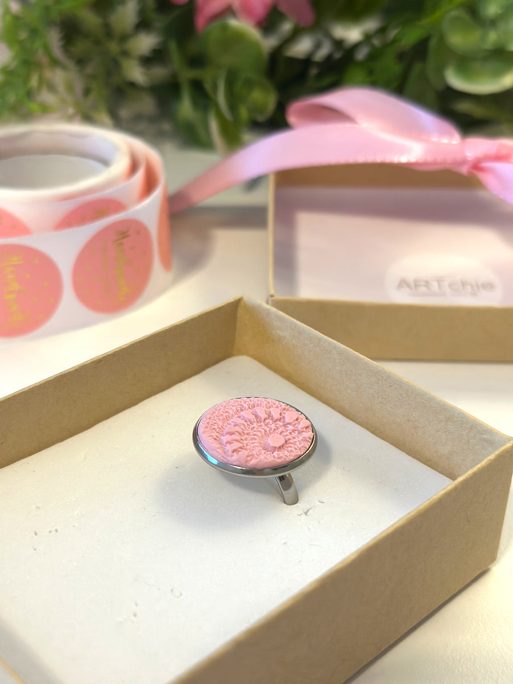 Pink Textured Candy