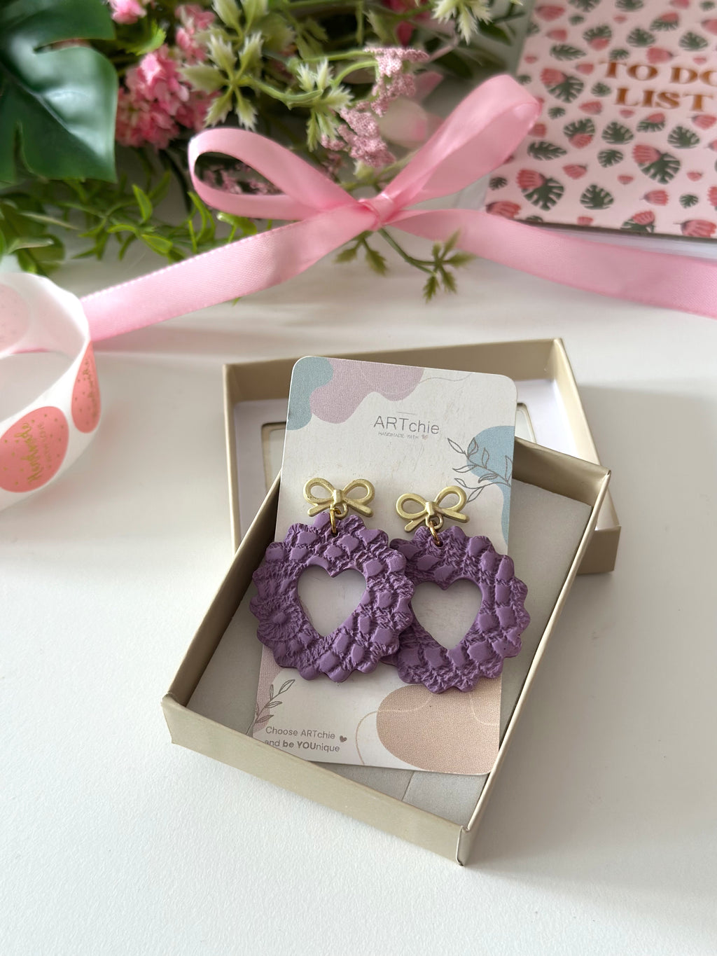 Purple Bow