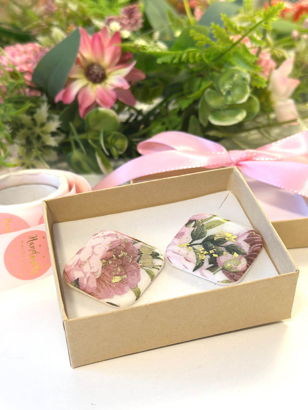 Floral Cubes