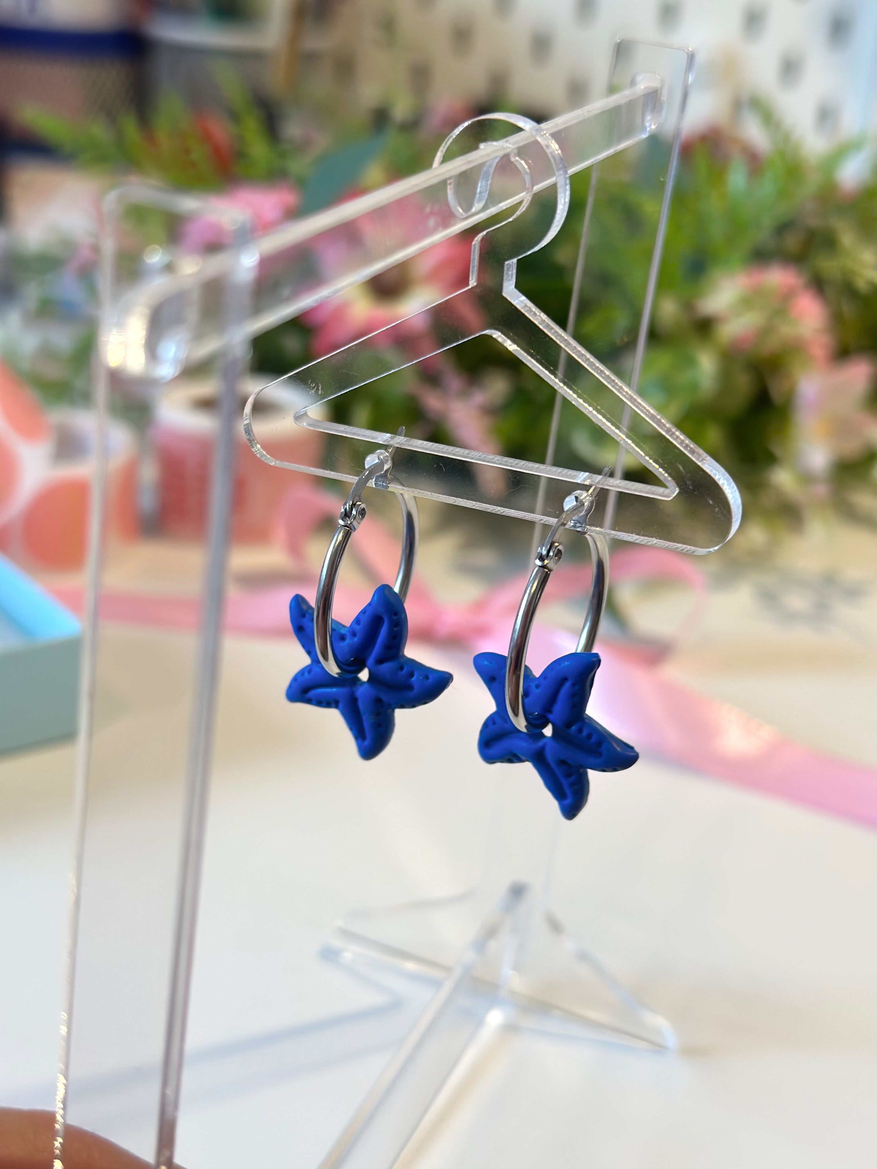 Sea Star Ring - plava (srebrni ring)